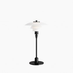 Bordlampa PH 2/1, Svart metalliserad
