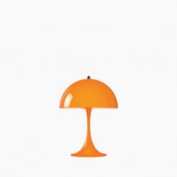 Bordlampa Panthella Mini, Orange