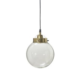Normandy 20cm Taklampa Antikmässing
