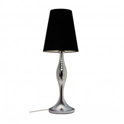 ALLADIN BORDSLAMPA KROM/SVART SKÄRM