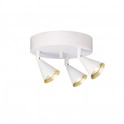 Polaris Taklampa Vit/Guld