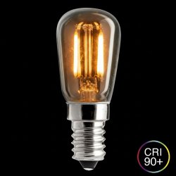 WARM GLOW Päron Klar LED E14 1,5W Dimbar