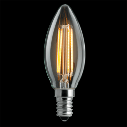 LED Lampa kron E14, 3-steg, Minnesfunktion