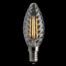 LED Lampa skruvad kron E14, 3-steg, Minnesfunktion