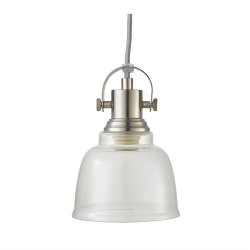 Loke Fönsterlampa Satin nickel/Klar