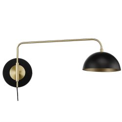 Milano Vägglampa Svart