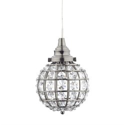 Kristall K9 Fönsterlampa Svart nickel