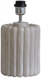 Odessa 29cm Lampfot Grey crack