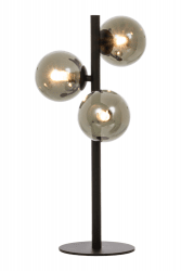 Molekyl Bordslampa Svart/Rökgrå