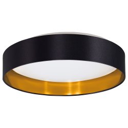 Plafond Maserlo, Svart/Guld 