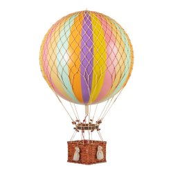 Luftballong Jules Verne, Pastell. 42 cm