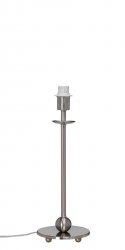 Lampfot Kula 38cm, Borstad Krom