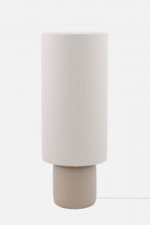 Florian 30 Golvlampa Vit bouclé/Beige