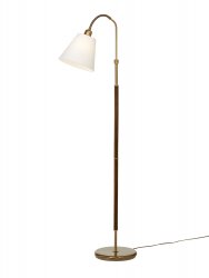 Golvlampa Tullgarn Enkel, Oxid/Valnöt 