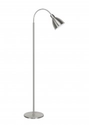 Golvlampa Smögen, Nickel 