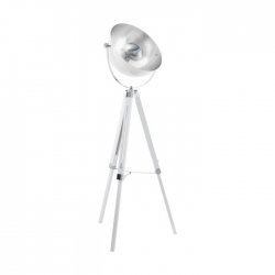 Covaleda Golvlampa Vit/Silver