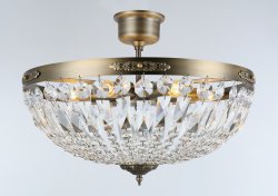 RHEA D48 Stor Antikmässing