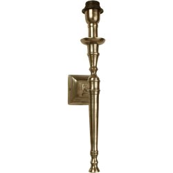 Salong 45cm Vägglampa Antikmässing