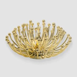 Pistillo Vägg/Taklampa Guld