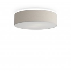 Soft Plafond Ø44 vit ull