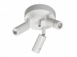 Takspot Arholma 3-armad LED, Vit 