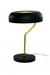 BREMEN Bordslampa Svart/Matt Mässing