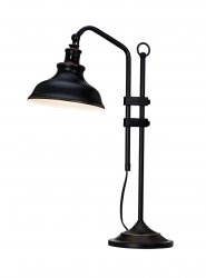 New Haven Bordslampa Antik svart