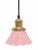 August 15 Fönsterlampa Borstad mässing/Rosa