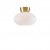 Bullo Plafond mässing/opal glas