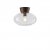 Bullo Plafond oxid/klar glas
