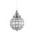 Kristall K9 Fönsterlampa Svart nickel