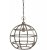 Bristol 41cm Taklampa Rustik silver