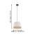 Tabley Pendel Svart/Beige