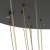 Trepuco Plafond Svart/Mässing