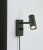 Detalj av Cato enkel vägglampa