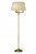TOULOUSE Golvlampa Guld/Naturvit