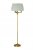 TOULOUSE Golvlampa Guld/Naturvit