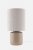 Florian 20 Bordslampa Vit bouclé/Beige