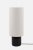 Florian 30 Golvlampa Vit bouclé/Svart