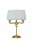TOULOUSE Bordslampa Guld/Naturvit