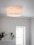 Stygn Plissé 45cm Plafond Vit
