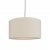 Pendel Soft Ø60 linne vit/metallic bronze