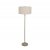 Golvlampa Soft Ø44 linne vit/sand