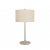 Bordslampa Soft Ø34 linne vit/sand