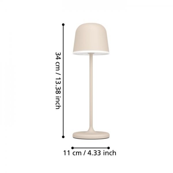Mannera IP54 Bordslampa Sand