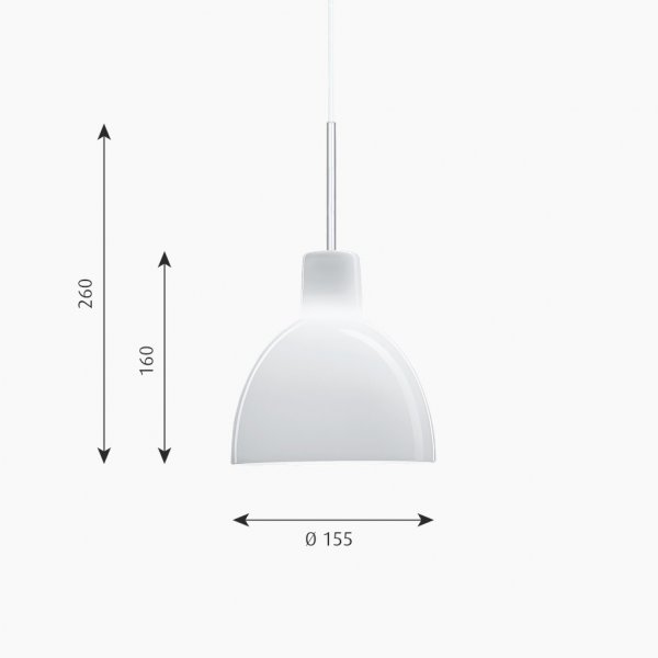 Takpendel Toldbod 155 Glas Pendel