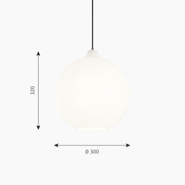 Taklampa Wohlert 300. 