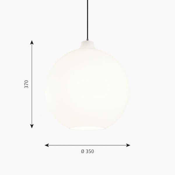 Taklampa Wohlert 350.