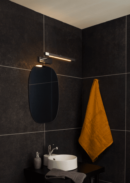 Lucca IP44 Badrumslampa Krom