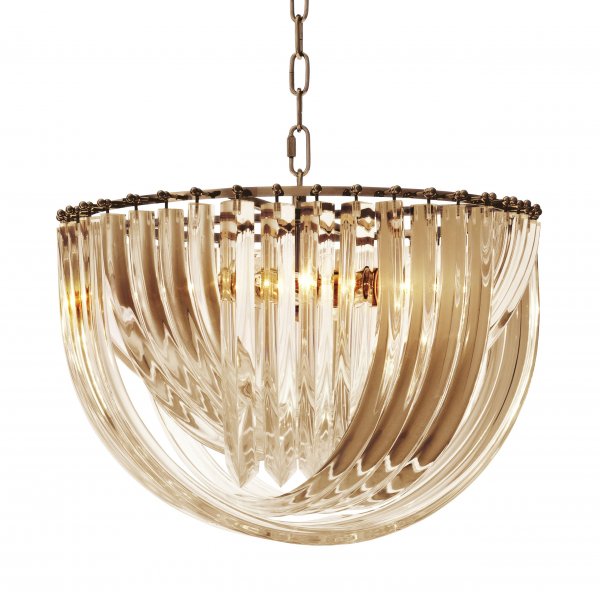 Chandelier Murano Champagne ø50